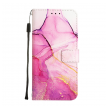 Maska na preklop Marble za Xiaomi Redmi 13 4G pink