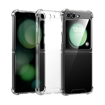 Maska Transparent Ice Cube za Samsung Galaxy Z Flip 6 transparent