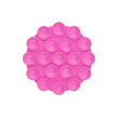 Octobuddy round stiker za telefon roze