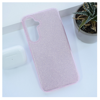 Maska Crystal Dust za Samsung S24 FE/ S721B pink