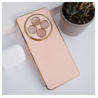 Maska Fresh Electroplated za Xiaomi Redmi 14C pink