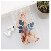 Maska Nanobit Print za iPhone 16 Pro Max Golden Flower