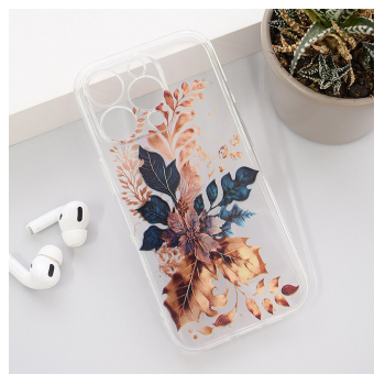 Maska Nanobit Print za iPhone 16 Pro Golden Flower