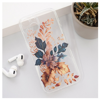 Maska Nanobit Print za iPhone 13 Golden Flower