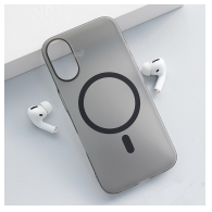 Maska Berlia meteorite Magnetic za iPhone 16 crna