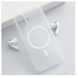 Maska Berlia meteorite Magnetic za iPhone 16 bela