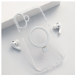 Maska Berlia Clear Bracket Magnetic za iPhone 16 srebrna
