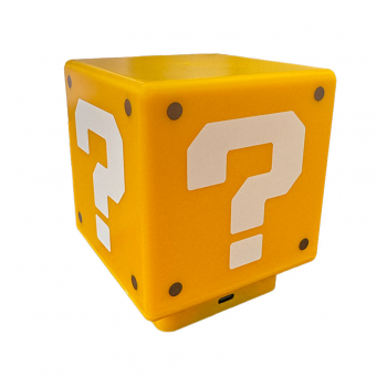 Lampa Super Mario Question Block