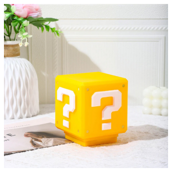 Lampa Super Mario Question Block