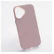Maska Beautiful Shine Leather za iPhone 16 roze