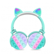 Bluetooth slusalice Cat Pot it tirkiz