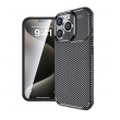 Maska Carbon Defender za iPhone 16 Pro crna