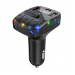 Bluetooth FM LED Transmiter C57 crni