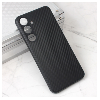 Maska Carbon fiber za Samsung S24 FE/ S721B crna