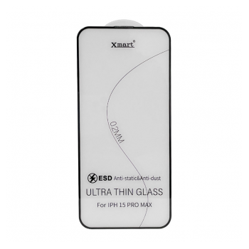 Zastitno staklo Ultra Thin 0,2mm XMART 9D za iPhone 16 Pro Max