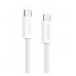 Kabel Moxom LX-CB907 Type-C na Type-C beli 1m
