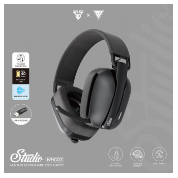 Bluetooth slusalice Fantech WHG03 Studio crne
