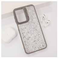 Maska Crystal Dots za Samsung A16 5G/ A166B siva