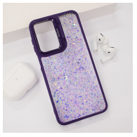 Maska Crystal Dots za Samsung A16 5G/ A166B ljubicasta