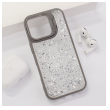 Maska Crystal Dots za iPhone 16 Pro siva
