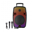 Bluetooth zvucnik 50W karaoke set sa 2 mikrofona ZQS15121 crni