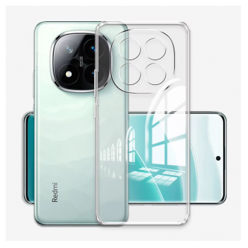 Maska Skin Silikon za Xiaomi Redmi Note 14 Pro 5G (EU) transparent