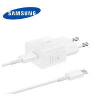 Kucni punjac Samsung 25W Type-C + kable Type-C (EP-T2510) beli