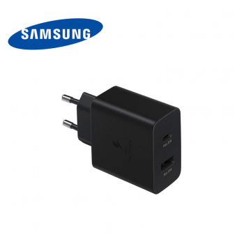 Kucni punjac Samsung 35W DUO Type-A+ Type C (EP-TA220 crni)