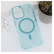 Maska Mag Case Glitter za iPhone 16 svetlo plava