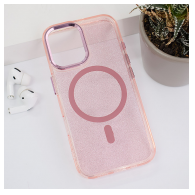 Maska Mag Case Glitter za iPhone 16 roze