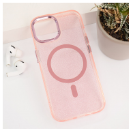 Maska Mag Case Glitter za iPhone 15 roze