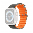 Narukvica Moye za Apple Watch Ocean Strap 44/ 45/ 49 mm cury/ orange