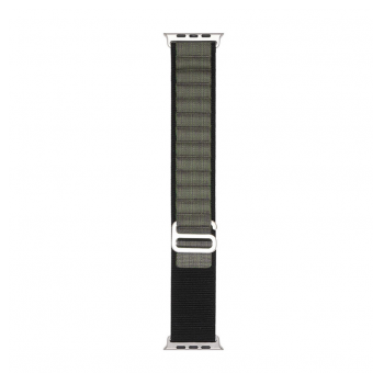 Narukvica Moye za Apple Watch Alpine Loop Strap 44/ 45/ 49 mm black with green