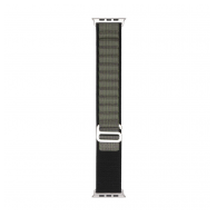 Narukvica Moye za Apple Watch Alpine Loop Strap 44/ 45/ 49 mm black with green