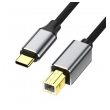 Kabel Type C na USB B 2m