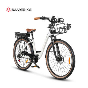 Elektricni bicikl Samebike RS-A07 beli