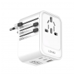 Kucni punjac/ Adapter (US,UK, EU) LDNIO Z6 2PD+QC 2.0 65W
