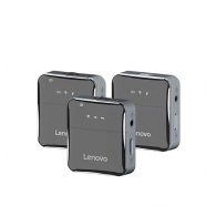 Bezicni mikrofoni Lavalier LENOVO MC550 2u1 za mobilni telefon crni