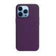 Maska Beautiful Shine Leather za iPhone 16 Pro Max tamno ljubicasta