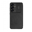 Maska na preklop Nillkin Qin Pro za Samsung S24/ S921B/ S25/ S931B crna
