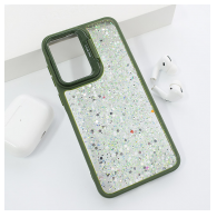 Maska Crystal Dots za Samsung A56/ A566B zelena