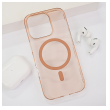 Maska Transparent Mag Case za iPhone 16 Pro zlatna
