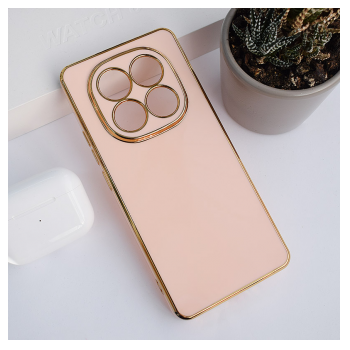 Maska Fresh Electroplated za Xiaomi Redmi Note 14 Pro 5G (EU) pink