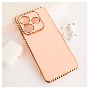 Maska Fresh Electroplated za Xiaomi Redmi Note 14 4G (EU) (China Edition 163.25*76.55*8,16 mm) pink