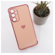 Maska Heart Frame za Samsung A16 5G/ A166B roze