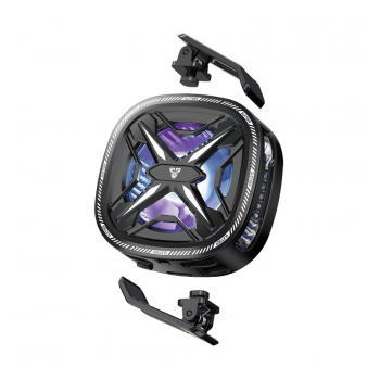 Cooler za telefon Fantech PCM10 GLESTER MAX RGB crni