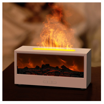 Difuzer Fireplace sa LED Kaminom beli