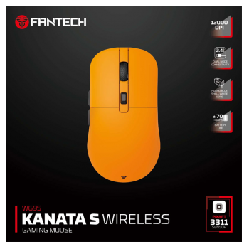 Mis Wireless Gaming Fantech WG9S Kanata S zuti