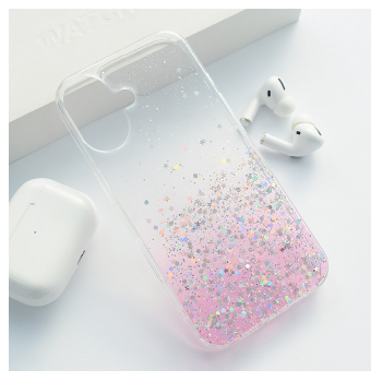 Maska Stardust za iPhone 16 pink