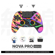 Joypad wireless Fantech WGP14V2 NOVA PRO multiplatform Rainbow